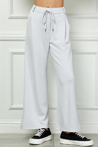 VERY SOFT ATHLIESURE WIDE LEG DRAWSTRING PANTS