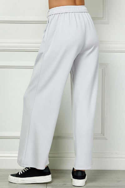 VERY SOFT ATHLIESURE WIDE LEG DRAWSTRING PANTS