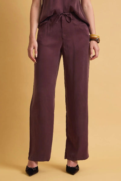 wide leg satin pants women, air washed pants, cupro wide leg trousers, drawstring satin pants, wide leg pants with pockets, fluid wide leg pants, Be Cool satin pants, elevated wide leg pants, satin trousers women, relaxed wide leg pants