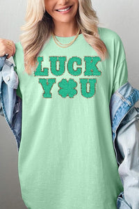 LUCK YOU ST. PATRICK'S DAY GRAPHIC TEE