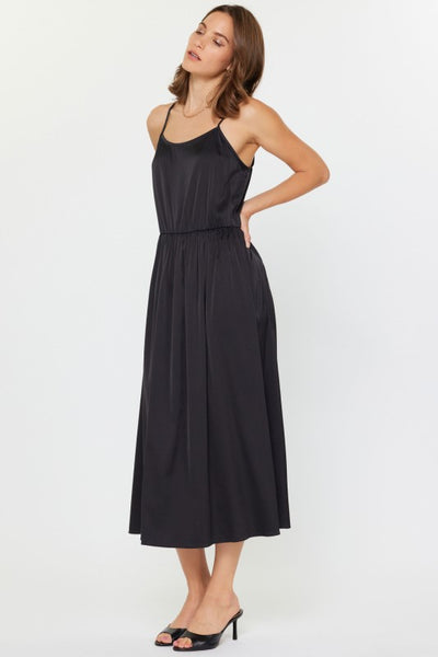 CELEBRATION READY RIBBED CAMI AND SWEATER DRESS SET