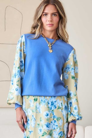 COZY MEETS POLISHED TEXTURED LONG SLEEVE SWEATER