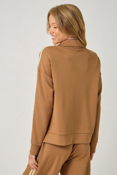 SPORTY-CHIC TRACKSUIT JACKET