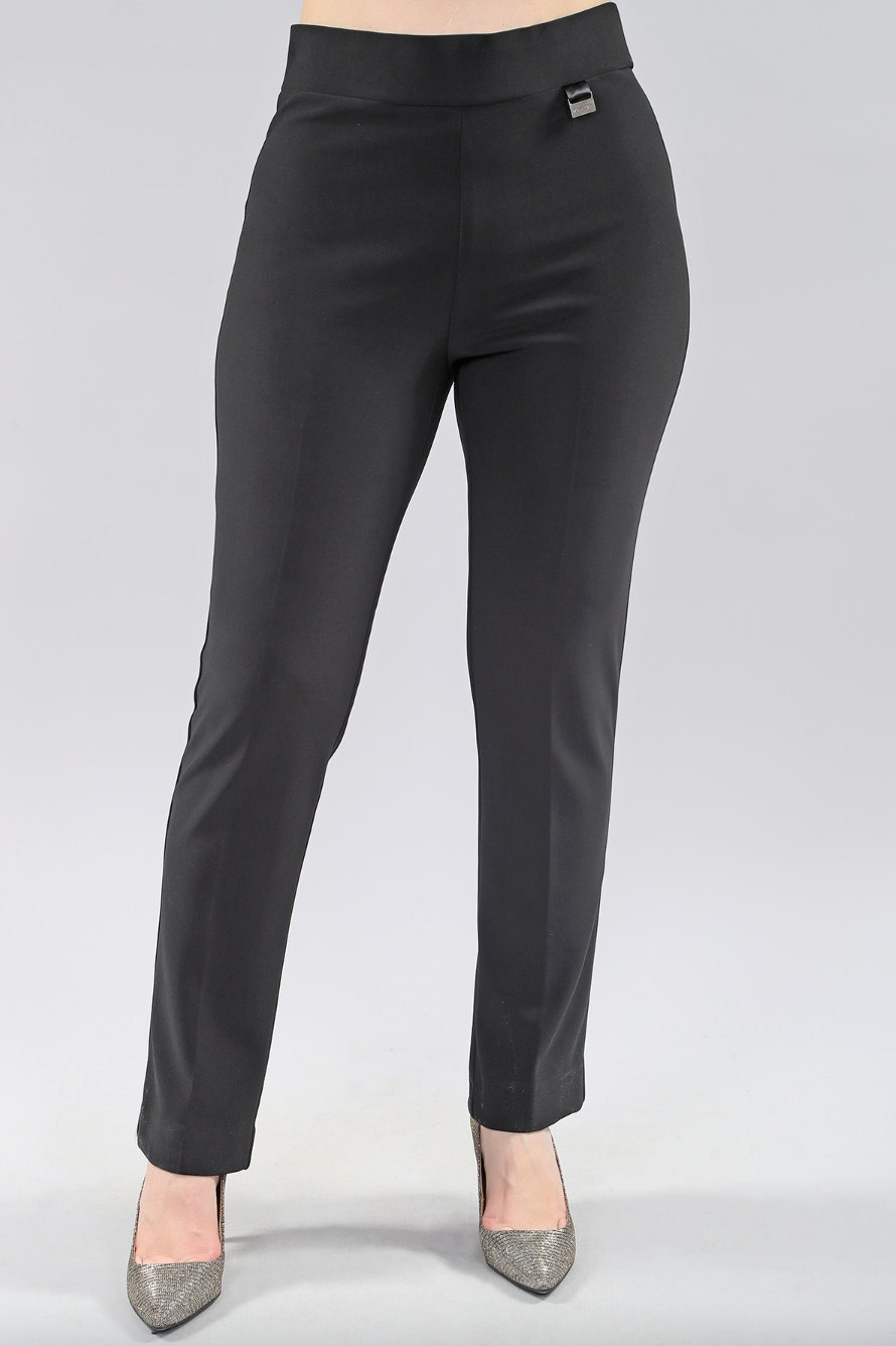 CLASSIC STRAIGHT LEG ANKLE DRESS PANT W/BACK SLIT