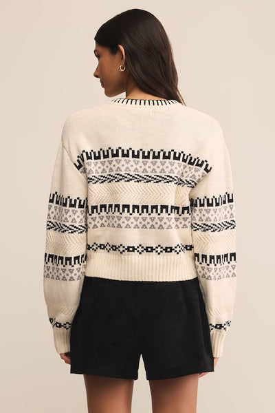 CASUAL COMFORT PERCI FAIRISLE SWEATER