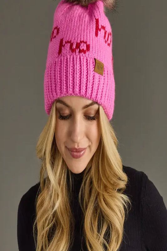 HOLIDAY POM HATS