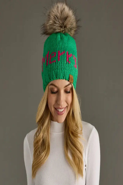 HOLIDAY POM HATS