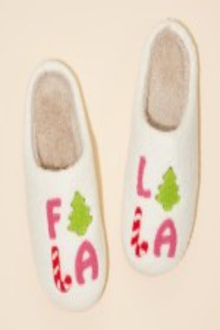 CUTE SHERPA LINED HOLIDAY PRINT SLIPPER SOCKS (Copy)