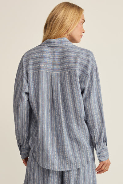 Z SUPPLY THE PERFECT STRIPED LINEN BUTTON-UP