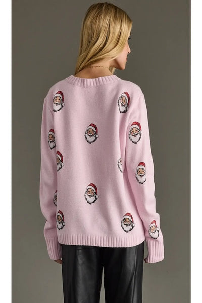 WHIMSICAL AND CHEERFUL SANTA SWEATER