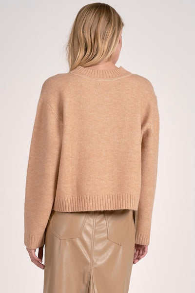 COZY AND STYLISH COLORBLOCK CREWNECK SWEATER