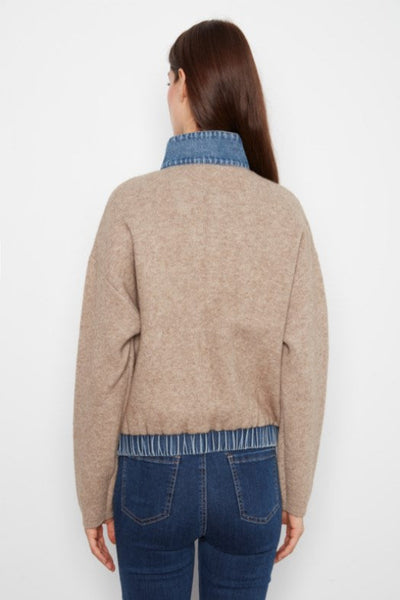 Charlie B denim detail sweater jacket
knit jacket with denim collar women
denim pocket zip sweater jacket
heather sand knit bomber jacket
mixed media sweater jacket women
Charlie B zip sweater jacket
denim trim knit jacket women
bomber style sweater jacket women
knit zip jacket with denim pockets
Charlie B women's jacket heather sand
