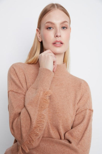 Charlie B fringe back sweater
drop shoulder mock neck sweater women
fringe detail sweater women
camel drop shoulder sweater
Charlie B camel sweater
boho fringe knit sweater women
mock neck fringe sweater
rayon blend sweater women
relaxed drop shoulder pullover women
camel mock neck sweater women's fashion