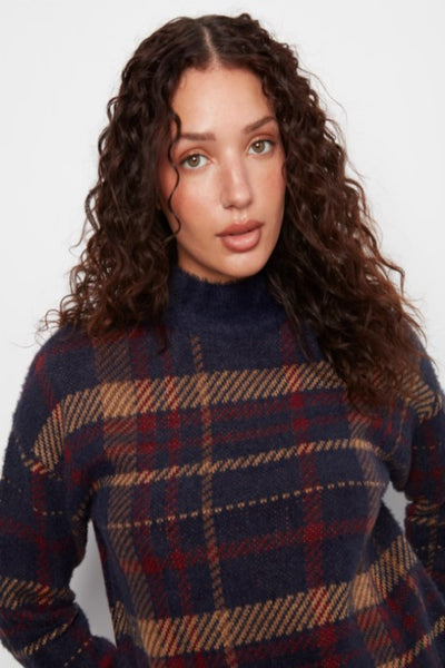 Charlie B plaid mock neck sweater
eyelash knit sweater women
jacquard plaid sweater women
mock neck drop shoulder sweater
cozy plaid sweater women
textured knit sweater fall
Charlie B sweater women
drop shoulder mock neck sweater
nylon acrylic eyelash sweater
plaid knit sweater women's fashion