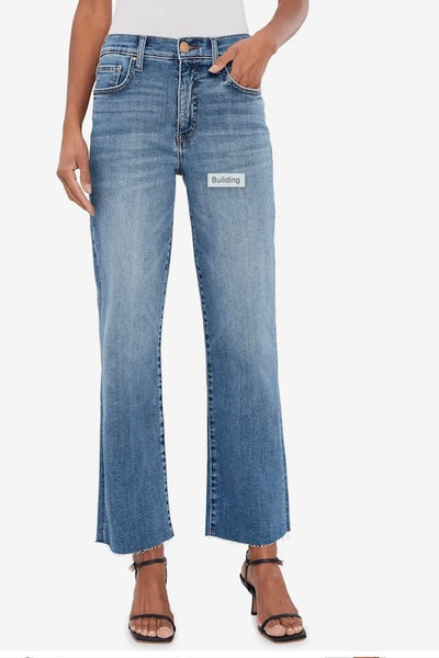 AVERY HIGH RISE FAB AB EASY STRAIGHT LEG RAW HEM