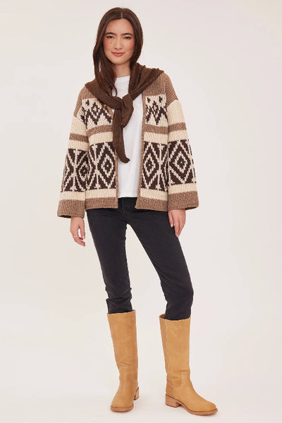 Gentle Fawn Dorian Cardigan
Aztec print hooded cardigan
oversized open front cardigan women
boho knit cardigan earth tones
jacquard pattern sweater cardigan
cozy hooded cardigan fall winter
women's chunky knit open cardigan
acrylic nylon blend cardigan sweater
relaxed fit Aztec sweater women
bohemian hooded knit cardigan