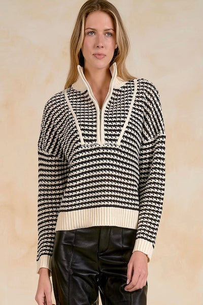 Elan quarter zip striped sweater women
black and cream 1/4 zip sweater
polo collar striped knit sweater women
cropped quarter zip sweater women
Elan black sweater women
textured stripe cropped pullover women
drop shoulder quarter zip sweater
black striped knit sweater women
cotton acrylic quarter zip sweater
preppy polo collar sweater women