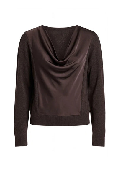 drape cowl neck sweater women
woven front sweater top
mixed media knit top women
Liverpool cowl neck sweater
long sleeve cowl neck top brown
java melange sweater
ribbed hem cowl neck sweater
dressy sweater for work
cuff slit long sleeve knit top
women's heathered brown sweater
