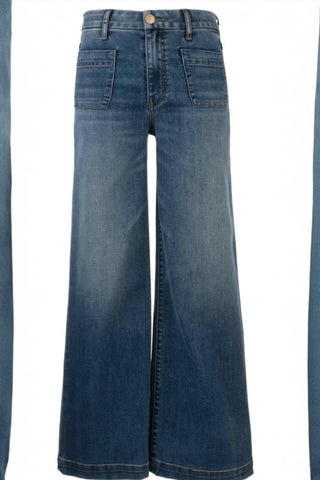 MEG HIGH RISE WIDE LEG W PATCH PKTS REG HEM