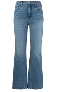 KELSEY HIGH RISE FAB AB ANKLE FLARE REGULAR HEM