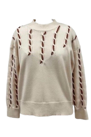 MODERN COOL LONG SLEEVE KNIT SWEATER