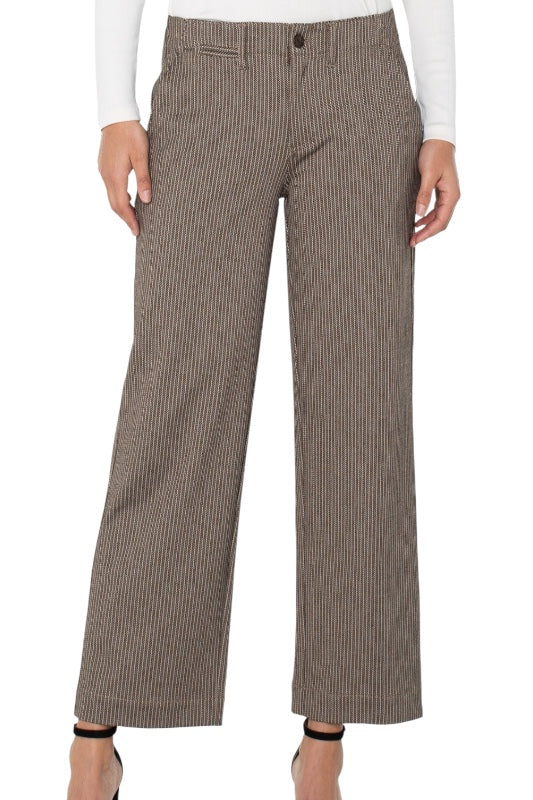LIVERPOOL WIDE LEG CROP TROUSER