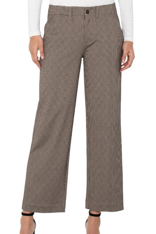 LIVERPOOL WIDE LEG CROP TROUSER