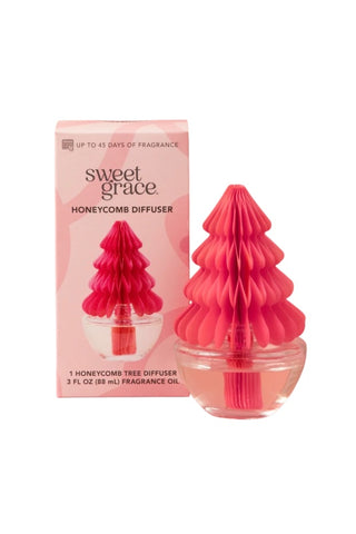 3 OZ SWEET GRACE FRAGRANCED HONEYCOMB DIFFUSER
