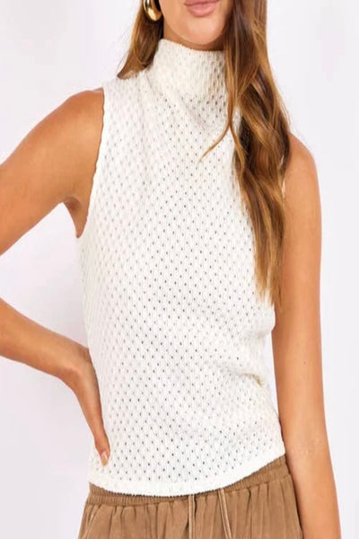 ELEVATED BASIC BRADSHAW MOCK NECK TANK