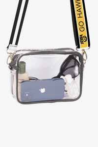 COLLEGIATE STADIUM BAG W/TEAM GUITAR STRAP