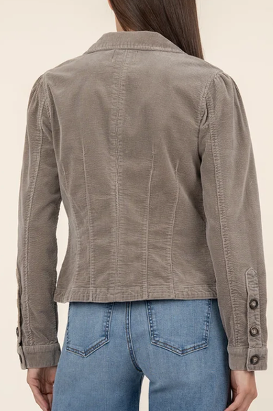 SOFT SLIM FIT CORDUROY KYRA TRUCKER JACKET