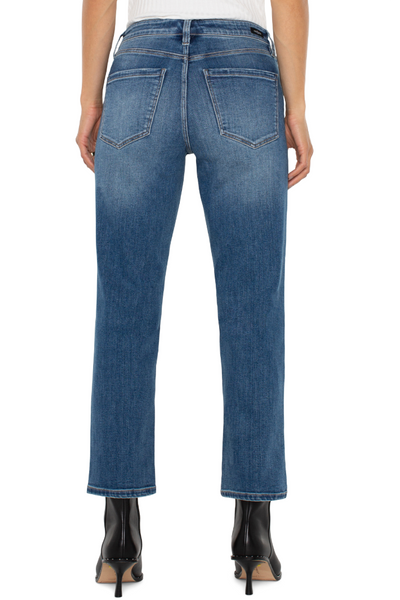 27 IN MCALLASTER KENNEDY CROP STRAIGHT DENIM