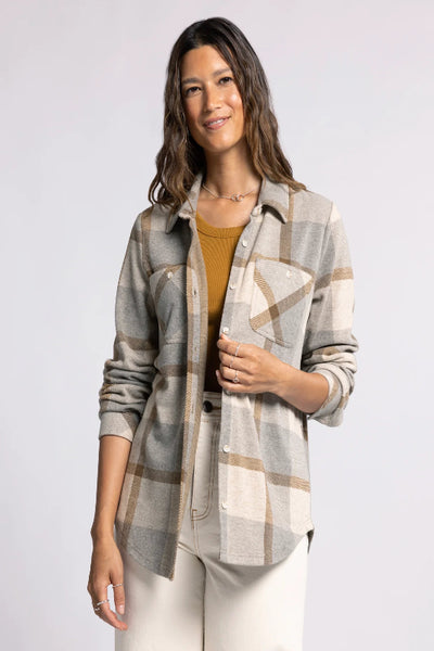 cream brown plaid shacket women
Thread and Supply Lewis shirt
women's flannel shirt jacket fall
oversized plaid button down shirt women
soft plaid shacket neutral tones
women's relaxed fit flannel top
fall layering shirt women plaid
cream plaid button front shirt
Thread & Supply shacket