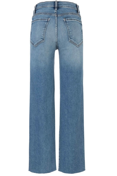 AVERY HIGH RISE FAB AB EASY STRAIGHT LEG RAW HEM