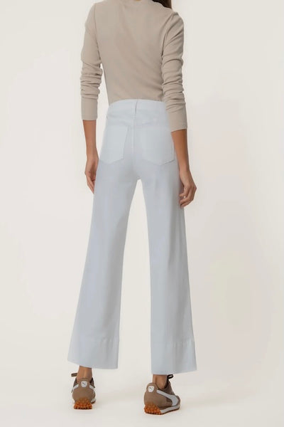 MEG HIGH RISE FRONT PIN TUCK WIDE HEM LEG