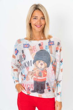 BIG BEN BATWING SWEATER 3/4 SLEEVES