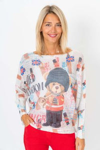 BIG BEN BATWING SWEATER 3/4 SLEEVES