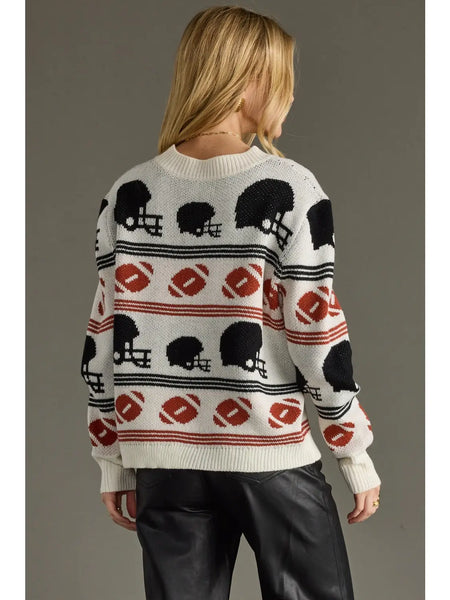GAME DAY READY FOOTBALL SWEATER