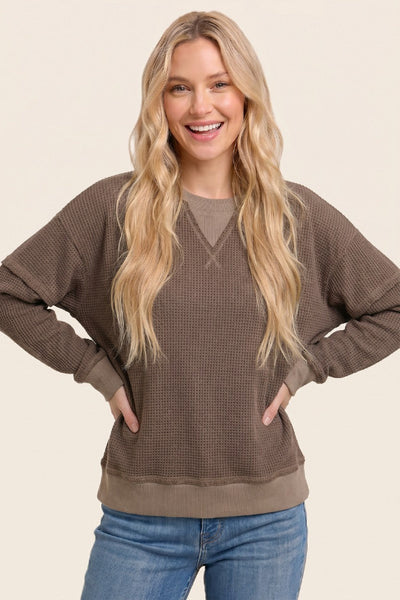 oversized thermal sweatshirt women
waffle knit sweatshirt oversized
women's thermal crew neck sweatshirt
brown oversized sweatshirt women
Staccato thermal sweatshirt
waffle knit top long sleeve women
cozy oversized pullover sweatshirt
mocha brown sweatshirt women
textured knit sweatshirt relaxed fit
fall sweatshirt women oversized crew neck
