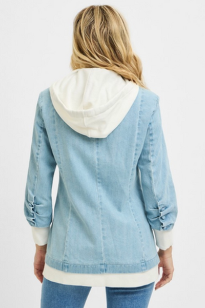 RISEN BLAZER WITH HOODIE JACKET