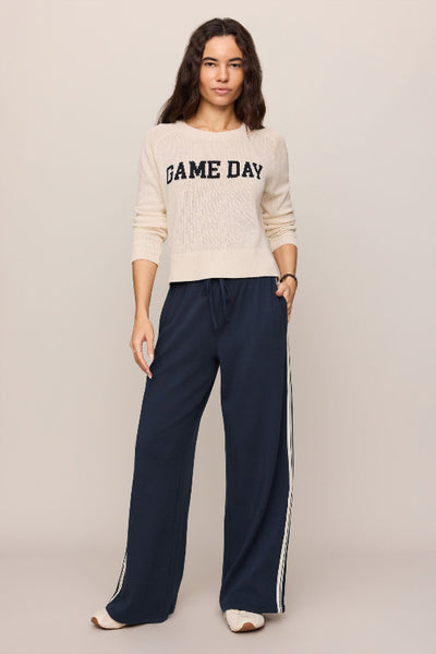 Z Supply game day sweater
varsity graphic crew neck sweater women
women's game day knit sweater
cream cotton long sleeve sweater
collegiate graphic sweater women
Z Supply varsity sweater
intarsia knit game day top
sporty chic crew neck sweater
women's tailgate sweater outfit
cotton graphic knit sweater women
