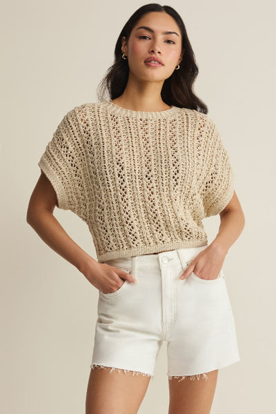 ELEVATED COMFORT Z SUPPLY BALLAST CROCHET TOP