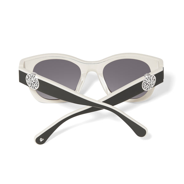 Contempo Medallion Dual Tone Sunglasses