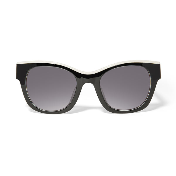 Contempo Medallion Dual Tone Sunglasses