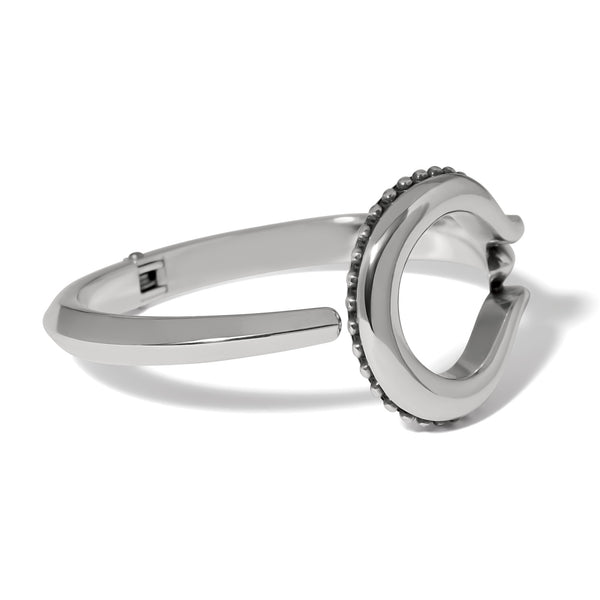 Pretty Tough Arch Bold Open Hinged Bangle Bracelet