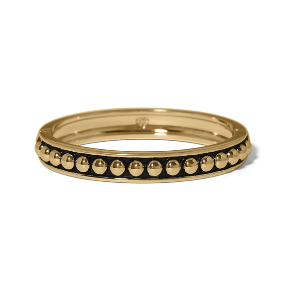 Pretty Tough Stud Hinged Bangle