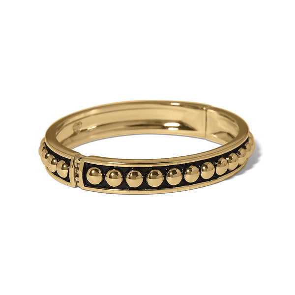 Pretty Tough Stud Hinged Bangle