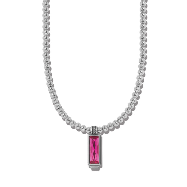 Meridian Aurora Baguette Drop Necklace