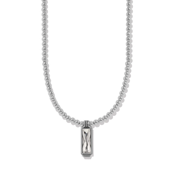 Meridian Aurora Baguette Drop Necklace
