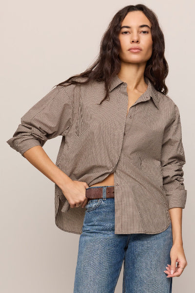 womens gingham button up shirt
Z Supply gingham top
dark chocolate button down shirt women
cotton gingham long sleeve top
oversized gingham shirt women
Z Supply fall tops
relaxed fit button front shirt women
collared gingham blouse
brown gingham shirt women
Z Supply On Duty top